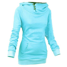 Women High Collar Hoodies