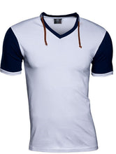 Men Lanyard Collar Tee