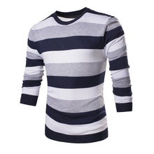 Men Striped Sweater