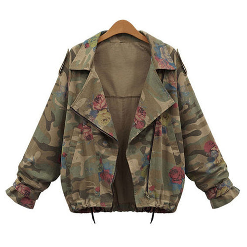 Spring/Autumn Camouflage Jacket
