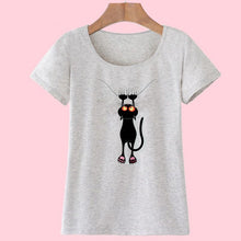 Women Cat T-shirt