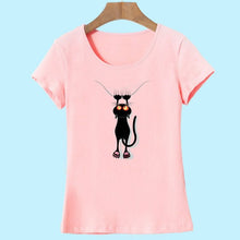 Women Cat T-shirt