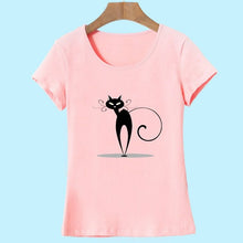 Women Cat T-shirt