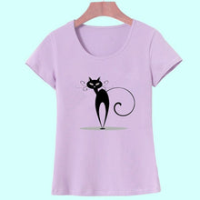 Women Cat T-shirt